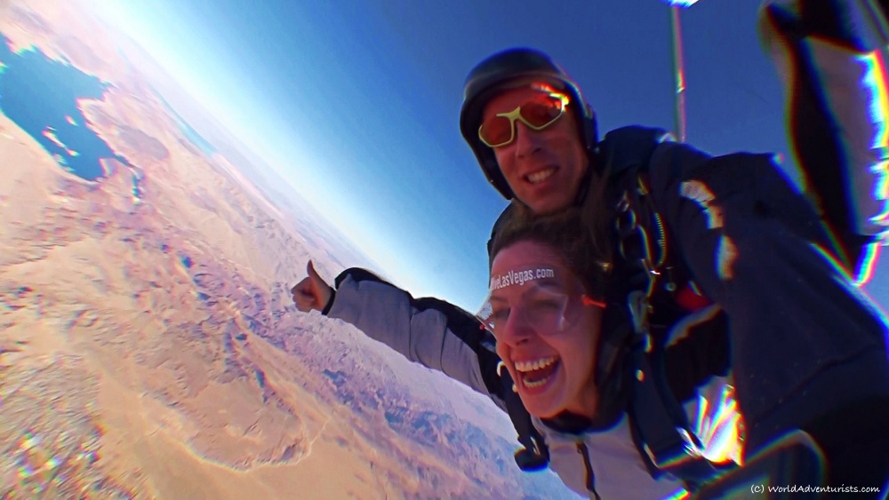 Skydiving In Vegas