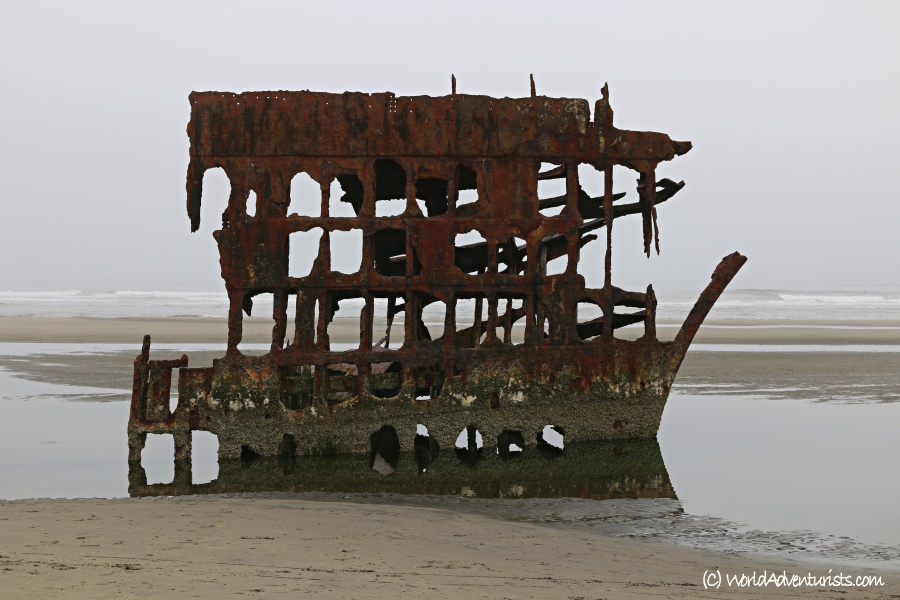 Wreck of the Peter Iredale Shipwreck On The Oregon Coast 