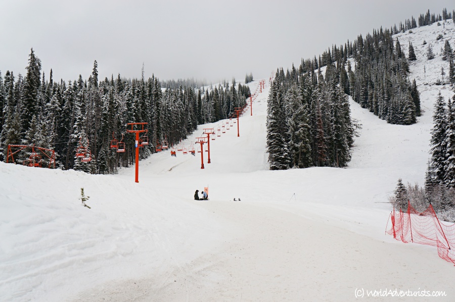 Manning Park Resort skii hill 