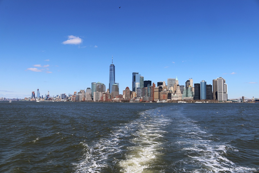 Views of NYC from the water 