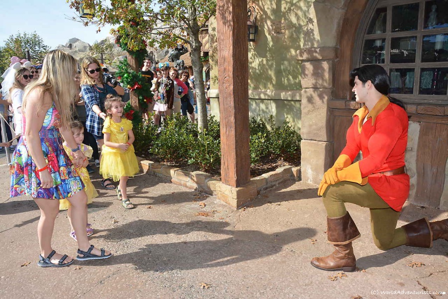 Gaston at the Magic Kingdom