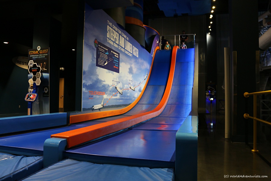 Play area at NASA's Kennedy Space Center