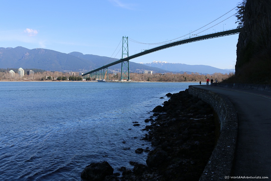 Views along the Vancouver seawall
