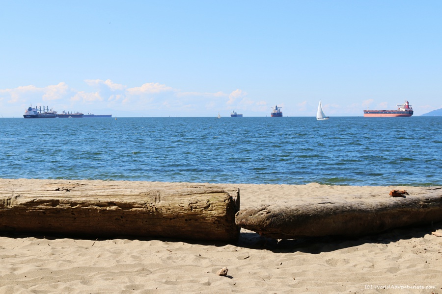 Views from the beach along the Vancouver seawall - we are blessed to call Vancouver home