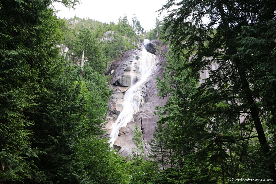 Shannon Falls in Squamish BC